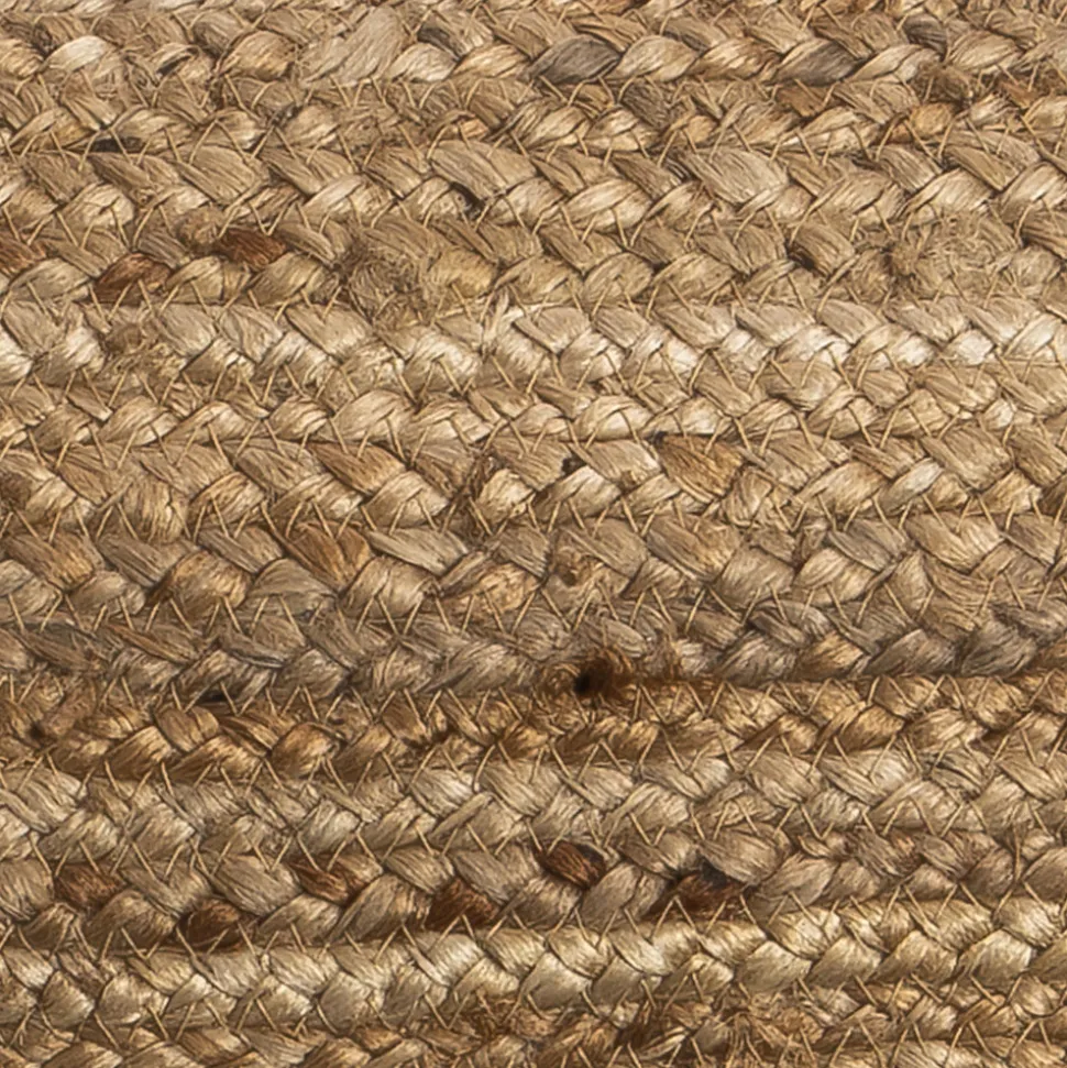 Coussin Jute coloris naturel Deco&Co L.50 x L.30 cm