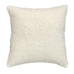 Coussin Kanosh GoodHome beige naturel L.45 x l.45 x ep.80 cm
