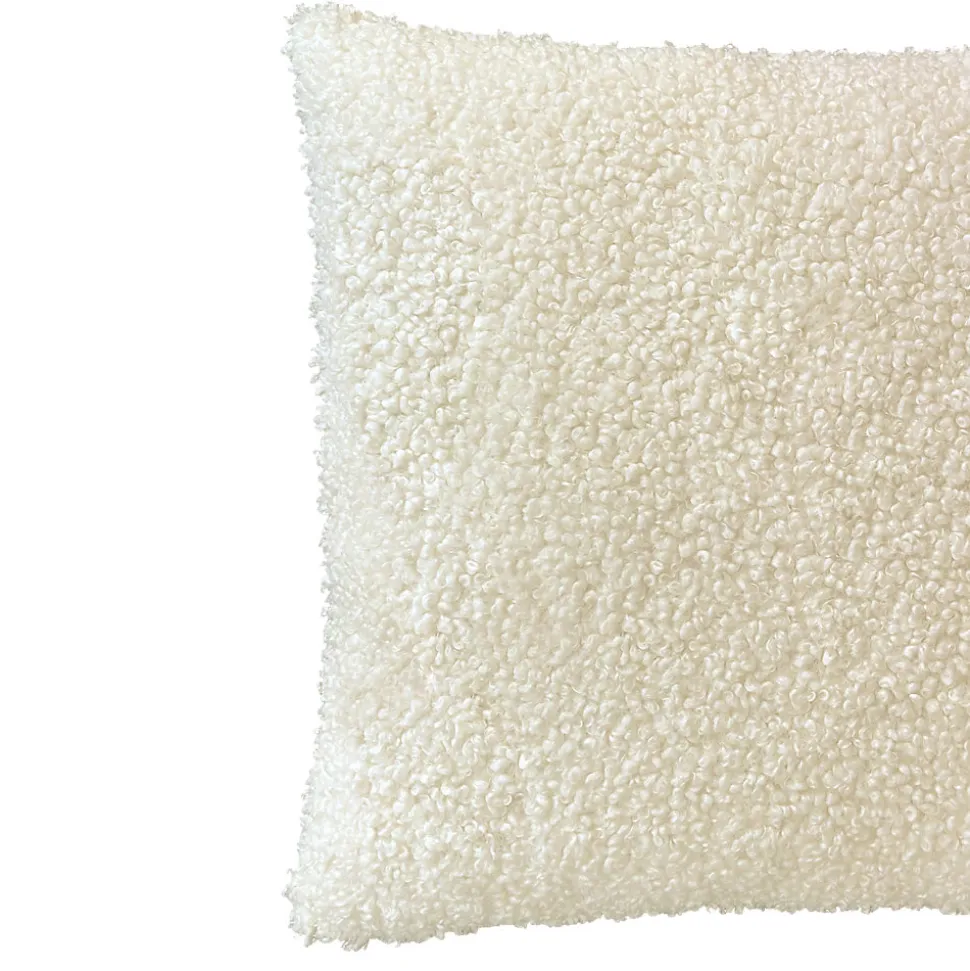 Coussin Kanosh GoodHome beige naturel L.45 x l.45 x ep.80 cm