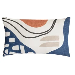 Coussin Lael multicouleur L.50 x l.30 cm