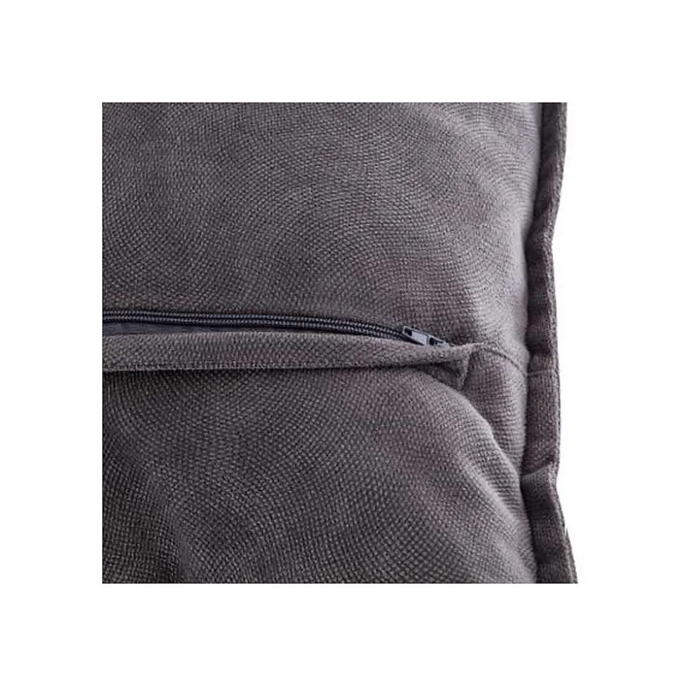 Coussin Lilou - gris anthracite 30x50 cm - Atmosphera