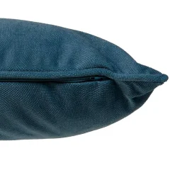 Coussin Lilou bleu egéen 50x30cm - Atmosphera