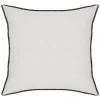 Coussin Linah - coton - blanc - 45x45 cm - Atmosphera