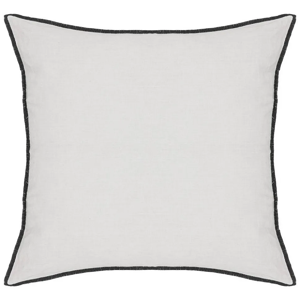 Coussin Linah - coton - blanc - 45x45 cm - Atmosphera