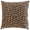 Coussin Lynra noir 40x40cm - Atmosphera