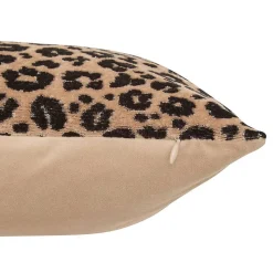 Coussin Lynra noir 40x40cm - Atmosphera
