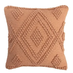 Coussin norma terracotta L.40 x l.40 cm