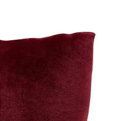 Coussin Ollis rouge grenat 38x38cm - Atmosphera