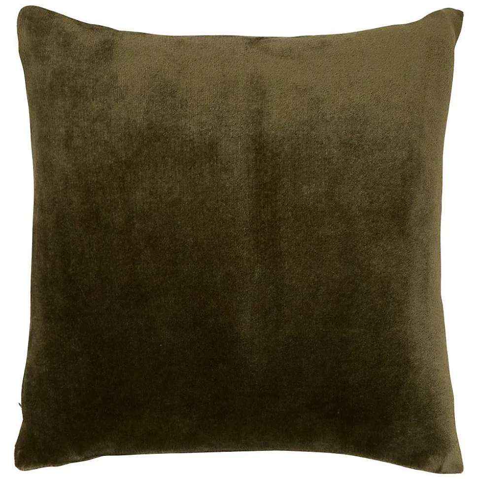 Coussin Ollis vert Kaki 38x38cm - Atmosphera