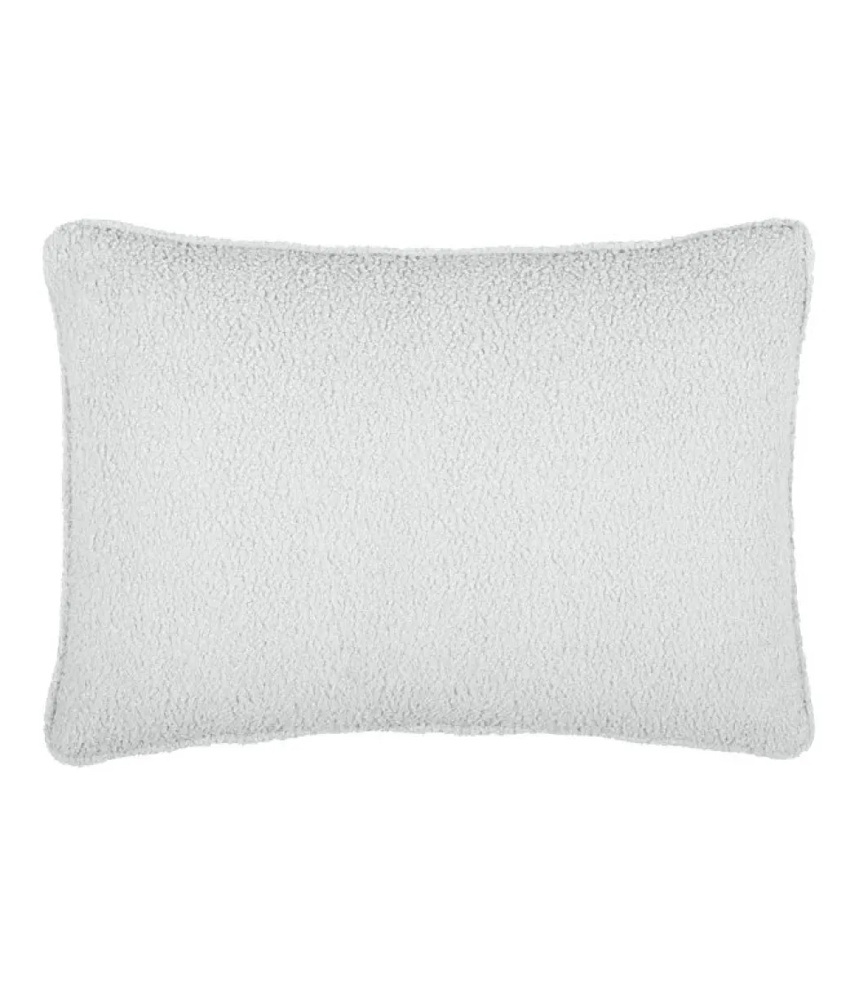 Coussin Paddou Écru - 40 x 60 cm - Effet bouclette - 40x60cm - Ecru