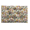 Coussin palette fleuri multicouleurs L.120 x l.80 x ep.10cm Ornami