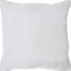 Coussin passepoil 40 x 40 cm blanc essentiel