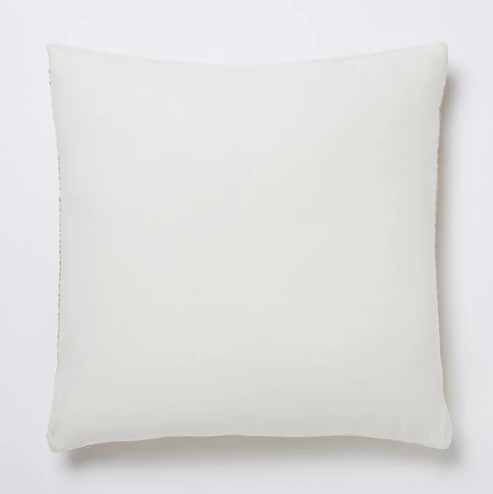 Coussin polyester Sagar jaune L.45 x l.45 cm