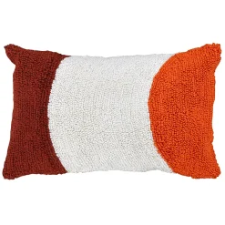 Coussin éponge terracotta GoodHome L50 x l.30 cm