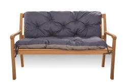 Coussin pour banc de jardin 100x50x50cm, coussin de banc de jardin Bleu, coussin de balançoire extérieur, coussin de jardin