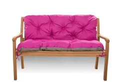 Coussin pour banc de jardin 160x60x50cm coussin de banc de jardin 3 places Rosa coussin de balançoire coussin de banc extérieur