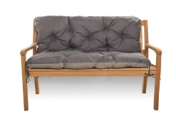 Coussin pour banc de jardin 100x50x40cm, coussin de banc de jardin Anthracite coussin de balançoire extérieur, coussin de jardin