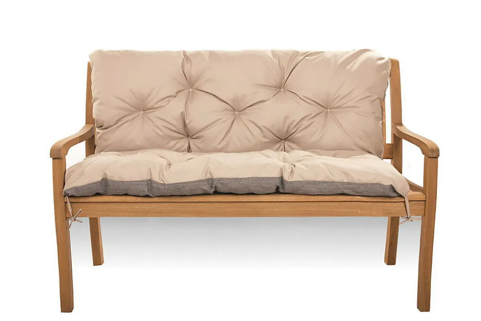 Coussin pour banc de jardin 170x60x50cm coussin de banc de jardin 3 places Beige coussin de balançoire coussin de banc extérieur