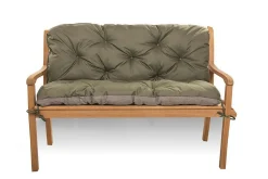 Coussin pour banc de jardin 100x60x50cm, coussin de banc de jardin Vert, coussin de balançoire extérieur, coussin de jardin