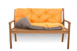 Coussin pour banc de jardin 150x60x50cm coussin de banc de jardin Orange coussin de balançoire coussin de banc extérieur