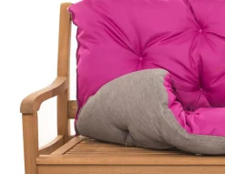 Coussin pour banc de jardin 160x50x50cm coussin de banc de jardin 3 places Rosa coussin de balançoire coussin de banc extérieur