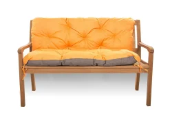 Coussin pour banc de jardin 150x50x50cm coussin de banc de jardin Orange coussin de balançoire coussin de banc extérieur
