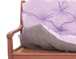 Coussin pour banc de jardin 170x50x50cm coussin de banc de jardin 3 places Violet coussin de balançoire coussin de banc extérieur