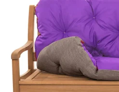 Coussin pour banc de jardin 160x50x50cm coussin de banc de jardin 3 places Violet coussin de balançoire coussin de banc extérieur