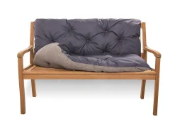 Coussin pour banc de jardin 150x60x50cm coussin de banc de jardin Bleu coussin de balançoire coussin de banc extérieur