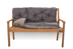 Coussin pour banc de jardin 150x50x40cm coussin de banc de jardin Anthracite coussin de balançoire coussin de banc extérieur