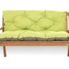 Coussin pour banc de jardin 160x50x40cm coussin de banc de jardin Citron vert coussin de balançoire coussin de banc extérieur