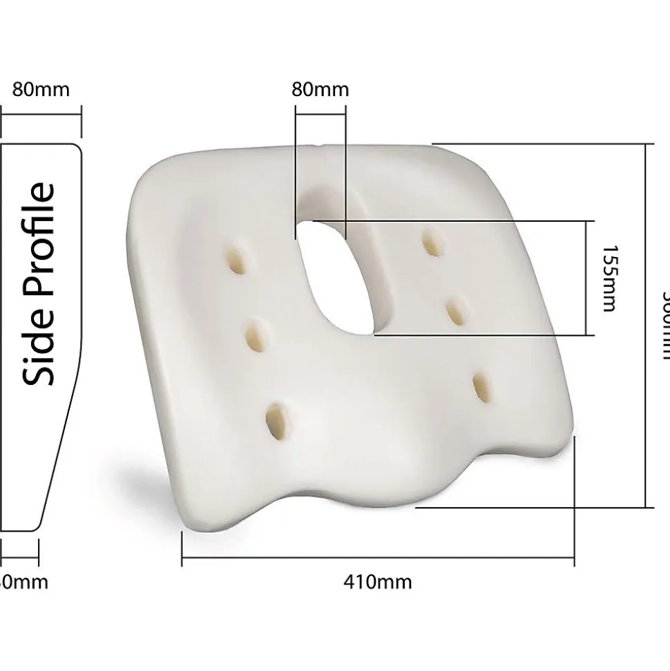 Coussin pour coccyx VM974C AIDAPT - Soutien et un confort ergonomiques