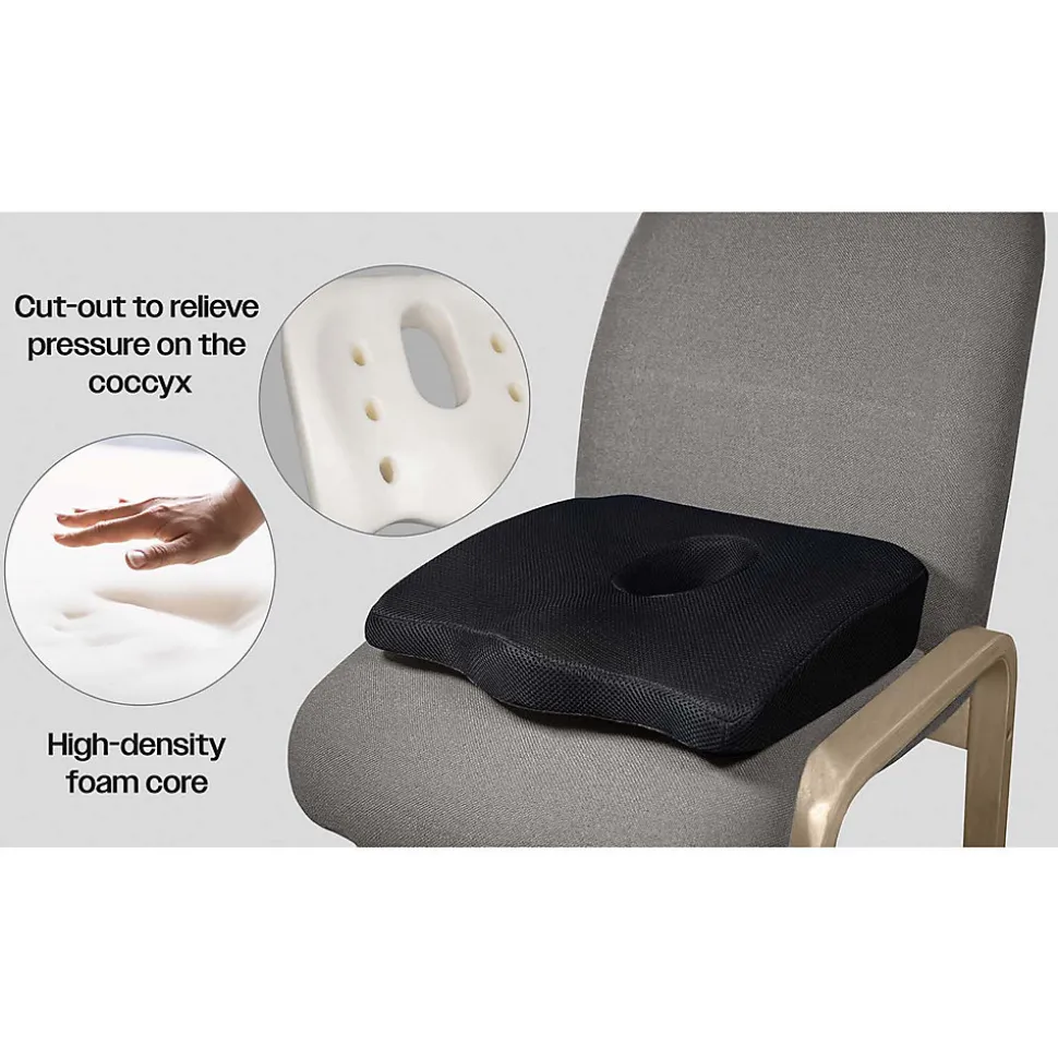 Coussin pour coccyx VM974C AIDAPT - Soutien et un confort ergonomiques