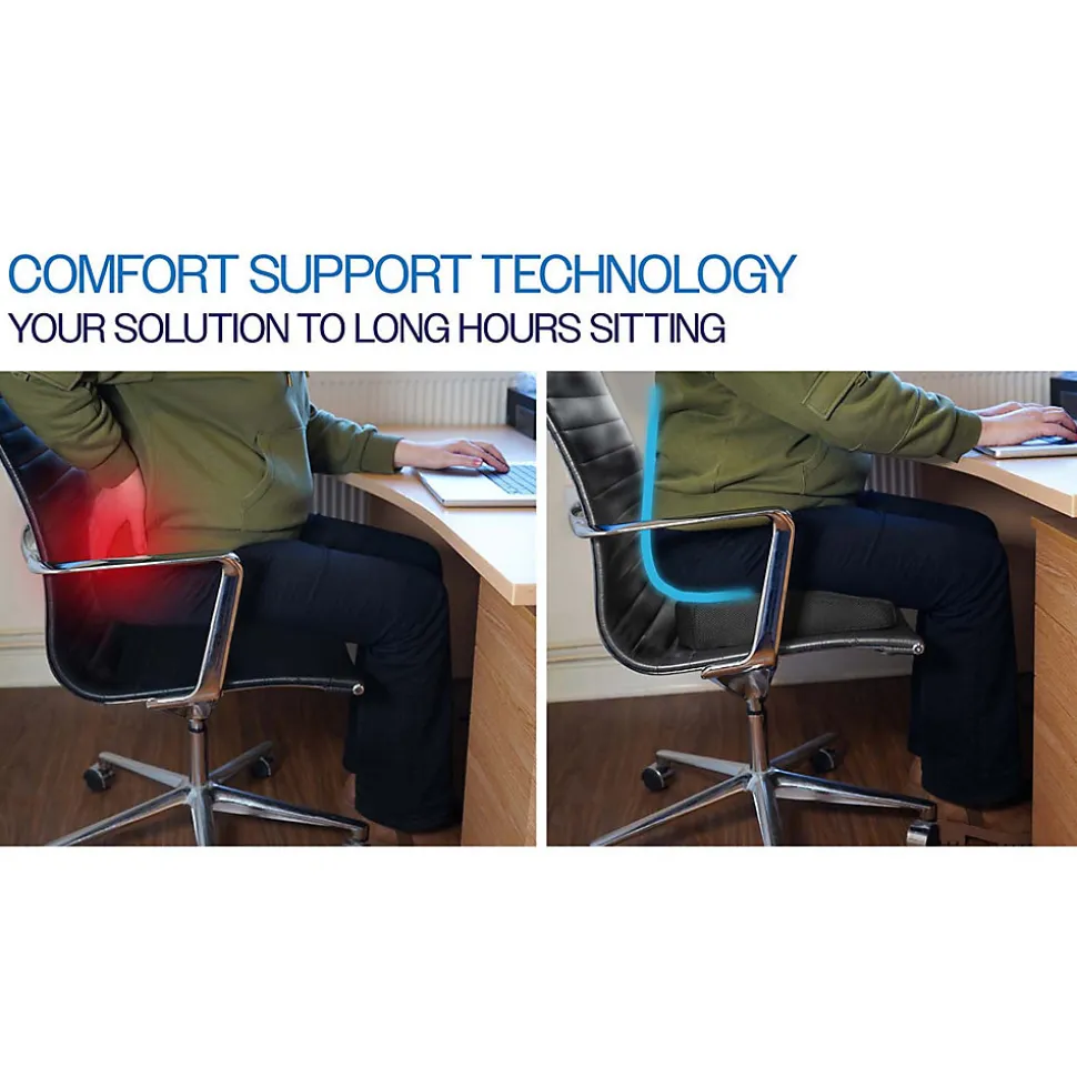 Coussin pour coccyx VM974C AIDAPT - Soutien et un confort ergonomiques