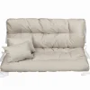 Coussin pour meubles palettes FEROCITY Beige 120x80x50 1 piece