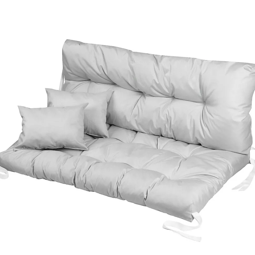 Coussin pour meubles palettes FEROCITY Gris 120x80x50 1 piece