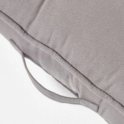 Coussin rehausseur pour canapé en coton, gris ardoise - HOMESCAPES