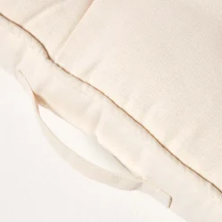 Coussin rehausseur pour canapé en coton, crème - HOMESCAPES