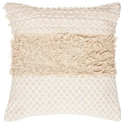 Coussin Sable cuivré en coton beige 40x40 cm - Multicolore- Atmosphera
