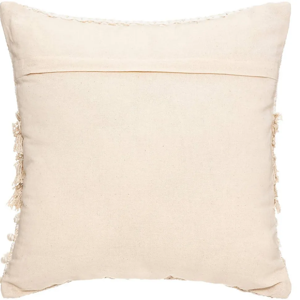 Coussin Sable cuivré en coton beige 40x40 cm - Multicolore- Atmosphera