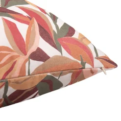Coussin Seoni fleuri multicouleurs L.45 x l.45cm GoodHome