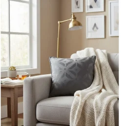 Coussin tisse Jacquard Majestic