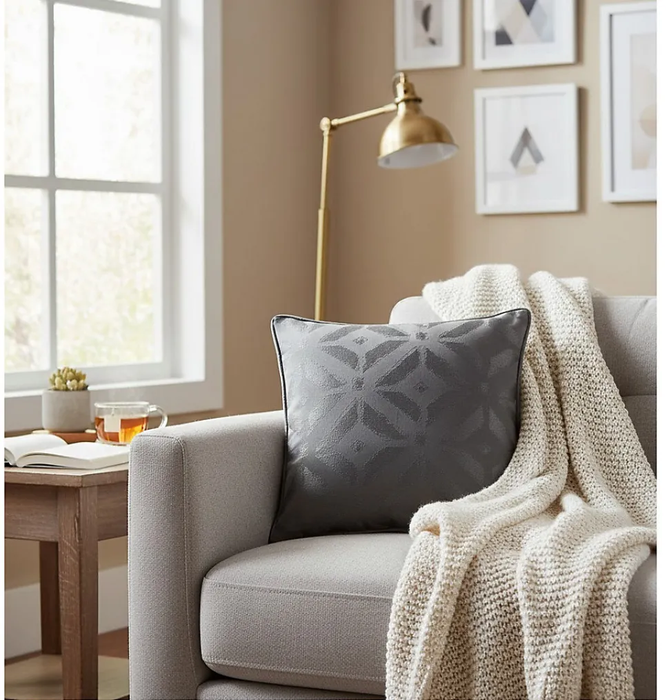 Coussin tisse Jacquard Majestic