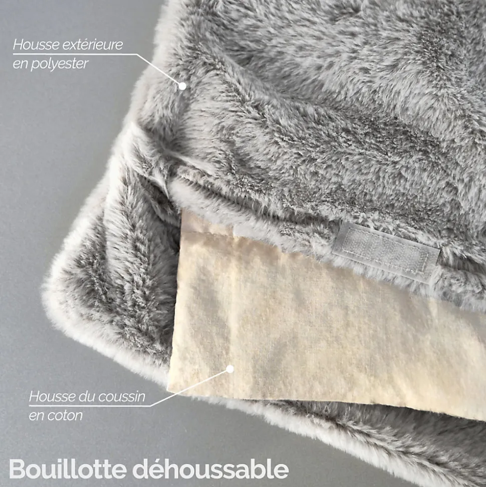 Coussin, tour de cou chauffant 50 x 12 cm - Cosy - Beige - Vivezen