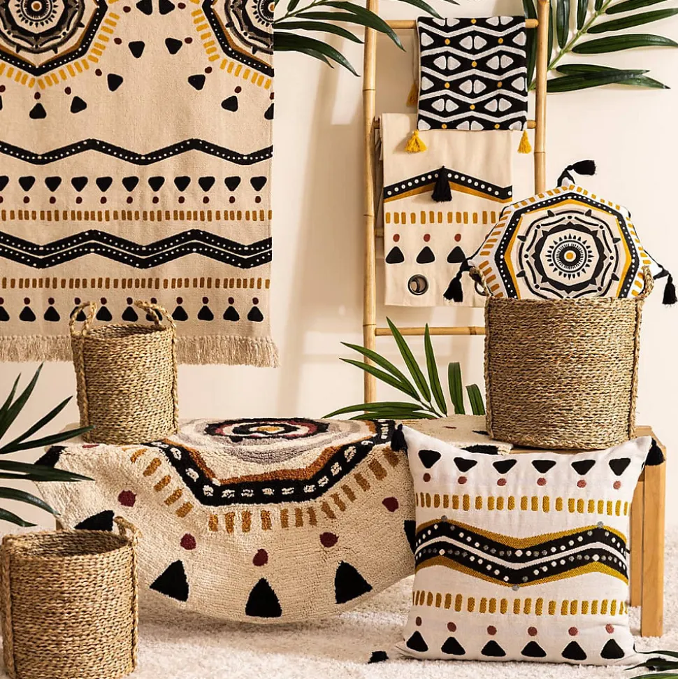 Coussin Tribal 30x50cm jacquard - Atmosphera