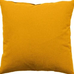 Coussin uni effet Bachette déhoussable - 60 x 60 cm