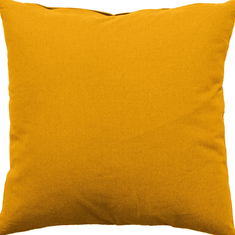 Coussin uni effet Bachette déhoussable - 60 x 60 cm