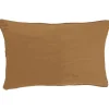 Coussin velours contour perlé HONEY 40x60