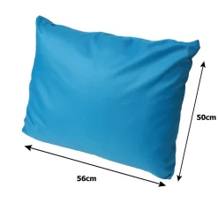 Coussins de canapé meubles de jardin en résine tressée Bleu, Coussins balançoire 140x60x50cm Coussin de banc de jardin extérieur