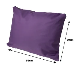 Coussins de canapé meubles de jardin en résine tressée Violet, Coussins balançoire 110x50x50 Coussin pour banquette 2 places